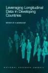 Leveraging Longitudinal Data in Developing Countries cover