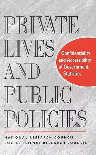 Private Lives and Public Policies cover