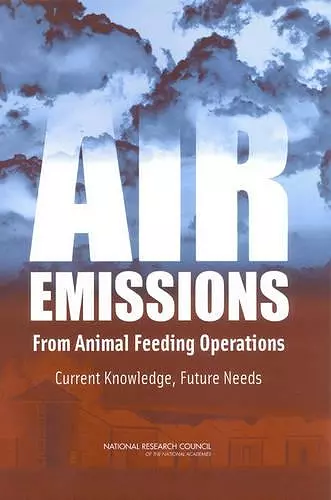 Air Emissions from Animal Feeding Operations cover