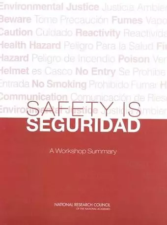 Safety is Seguridad cover