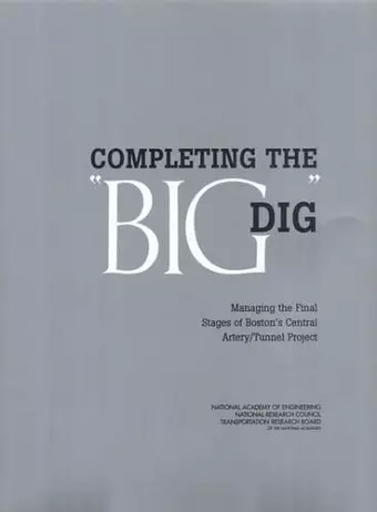 Completing the "Big Dig" cover