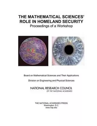 The Mathematical Sciences' Role in Homeland Security cover