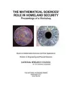 The Mathematical Sciences' Role in Homeland Security cover