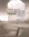 Critical Issues in Weather Modification Research cover