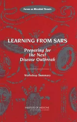 Learning from SARS cover