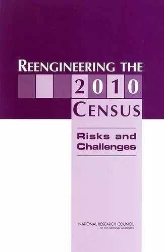 Reengineering the 2010 Census cover