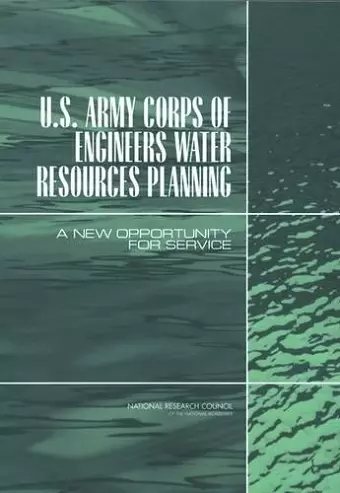 U.S. Army Corps of Engineers Water Resources Planning cover