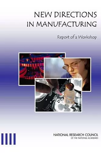 New Directions in Manufacturing cover