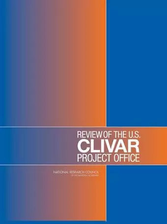 Review of the U.S. CLIVAR Project Office cover