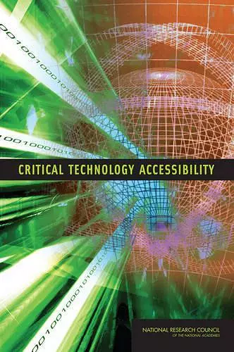 Critical Technology Accessibility cover