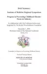 Progress in Preventing Childhood Obesity cover