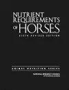 Nutrient Requirements of Horses cover