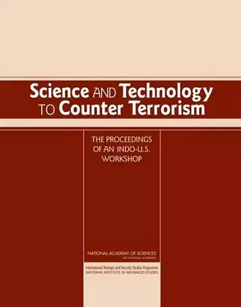 Science and Technology to Counter Terrorism cover