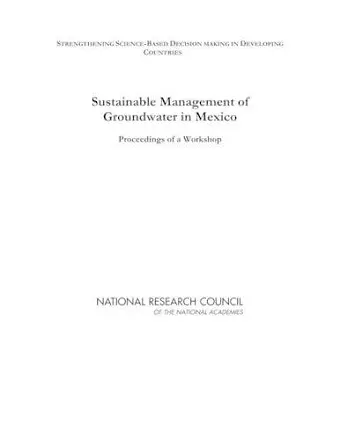 Sustainable Management of Groundwater in Mexico cover