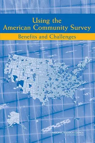 Using the American Community Survey cover