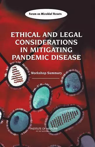 Ethical and Legal Considerations in Mitigating Pandemic Disease cover