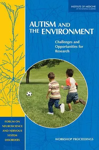 Autism and the Environment cover