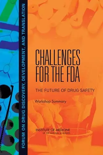 Challenges for the FDA cover