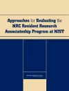 Approaches for Evaluating the NRC Resident Research Associateship Program at NIST cover