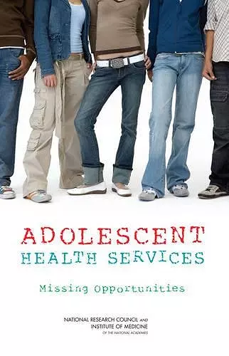 Adolescent Health Services cover