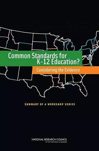 Common Standards for K-12 Education? cover