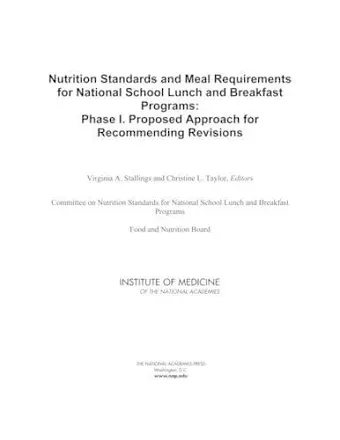 Nutrition Standards and Meal Requirements for National School Lunch and Breakfast Programs cover