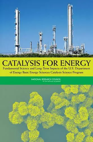 Catalysis for Energy cover