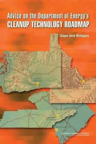 Advice on the Department of Energy's Cleanup Technology Roadmap cover