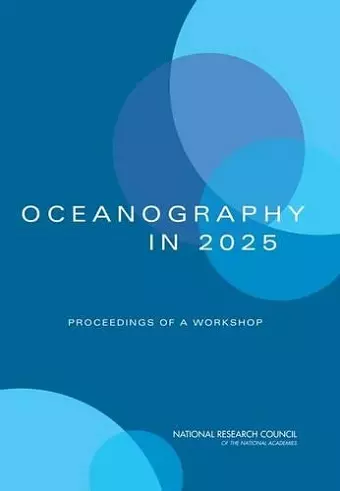 Oceanography in 2025 cover