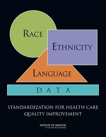 Race, Ethnicity, and Language Data cover