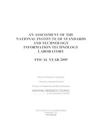 An Assessment of the National Institute of Standards and Technology Information Technology Laboratory cover