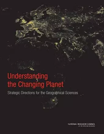 Understanding the Changing Planet cover