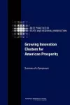 Growing Innovation Clusters for American Prosperity cover