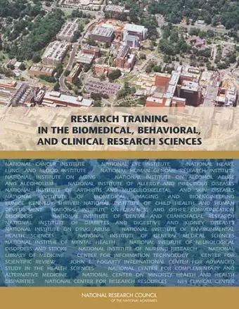 Research Training in the Biomedical, Behavioral, and Clinical Research Sciences cover