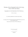 Review of the Proposal for the Gulf Long-Term Follow-Up Study cover