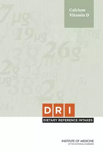 Dietary Reference Intakes for Calcium and Vitamin D cover