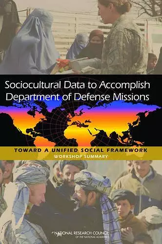 Sociocultural Data to Accomplish Department of Defense Missions cover