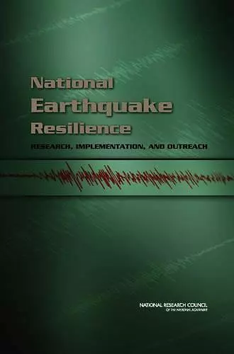 National Earthquake Resilience cover