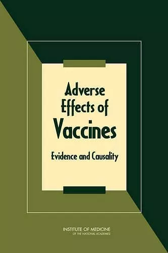 Adverse Effects of Vaccines cover