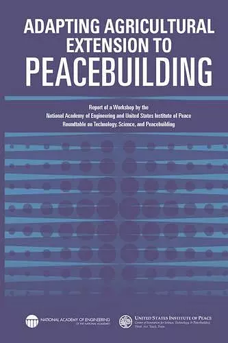 Adapting Agricultural Extension to Peacebuilding cover