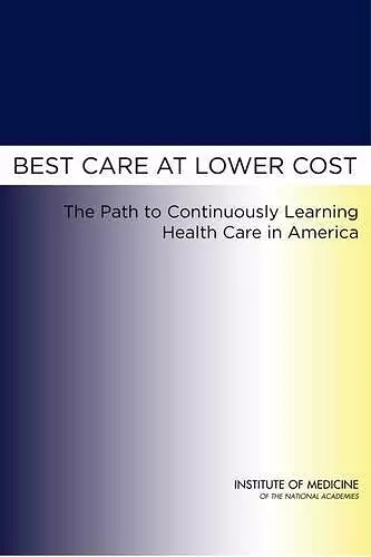 Best Care at Lower Cost cover