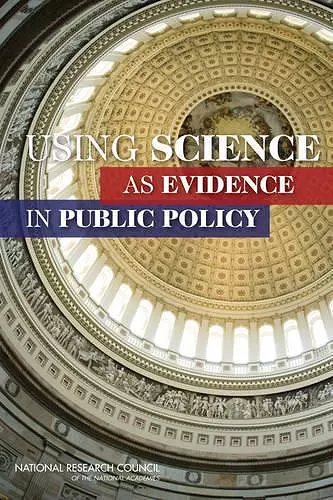 Using Science as Evidence in Public Policy cover