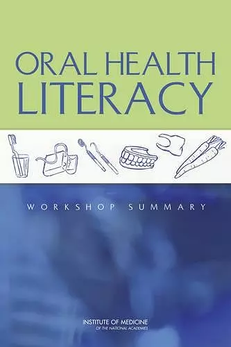 Oral Health Literacy cover