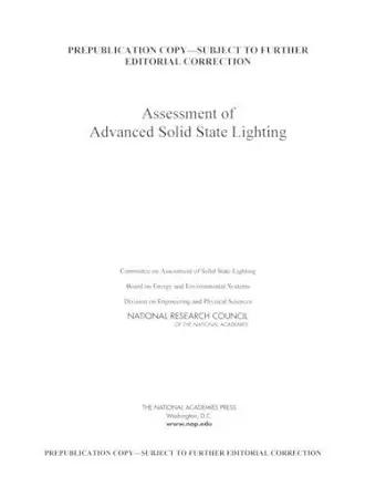 Assessment of Advanced Solid-State Lighting cover