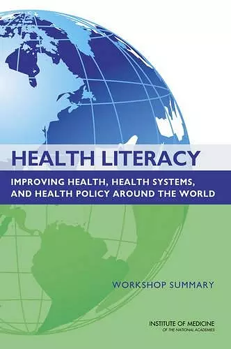 Health Literacy cover