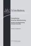 Strengthening American Manufacturing cover