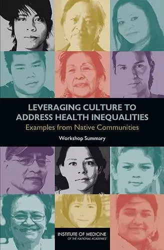 Leveraging Culture to Address Health Inequalities cover