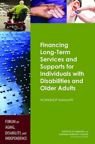 Financing Long-Term Services and Supports for Individuals with Disabilities and Older Adults cover