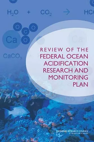 Review of the Federal Ocean Acidification Research and Monitoring Plan cover