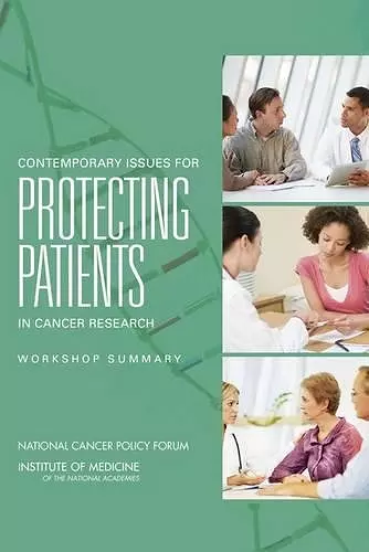 Contemporary Issues for Protecting Patients in Cancer Research cover